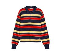 JW Anderson Striped Knit Polo Shirt - Multicoloured 1 - XS (UK6 / XS)