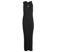 JW Anderson Women's Anchor Embroidery Twisted Strap Dress Black