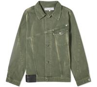 JW Anderson Women's Twisted Denim Jacket Green