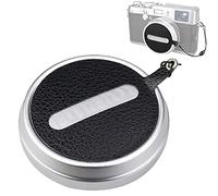 JW Black Leather Lens Cap Keeper With String For Fujifilm Fuji X100 X100S X100T X100F Original Lens Cap+JW Cleaning Cloth