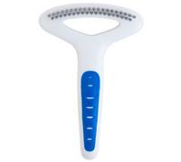 JW Gripsoft Grooming Double Row Undercoat Rake 1 Dog Toy