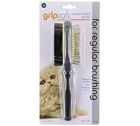JW Gripsoft Grooming Double Sided Cat Brush