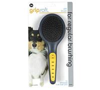 J&W Grooming Pin Brush Gripsoft