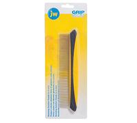 JW GripSoft Rotating Comfort Dog Grooming Comb Detangling Brush Comb for Dogs