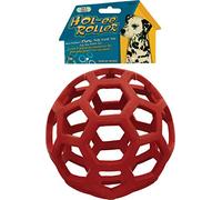 JW Hol-ee Roller Jumbo Dog Toy, Natural Rubber Fetch Toy for Large Breed Dogs