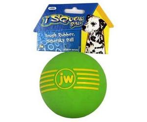 JW iSqueak Ball Dog Toy - Medium - 8cm