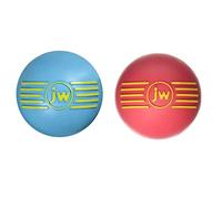 JW Isqueak Ball Rubber Dog Toy Size:Small Packs:Pack of 2