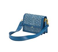 JW PEI Women's Mini Flap Crossbody - Blue Denim Weave