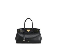 JW PEI Women's Ziva Metal Lock Decoration Tote Bag, Black, One Size