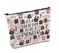 JW Pioneer School Makeup Bag JW Gift JW Pioneer School Zipper Pouch Pioneer Students Gift Best Life Ever Gift (Pioneer UK)