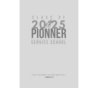 JW Pioneer Service School Notebook: Take Notes Easily and Keep them as True Spiritual Treasures | Fully Accomplish Your Ministry | Classic Gray