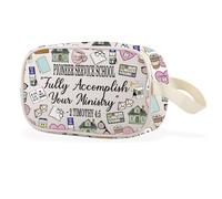 JW Pioneers Clear Makeup Bag Pioneer Life Gift Pioneer Student Graduation Gift (Your Ministry Cbag EU)