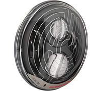 JW Speaker Model 8700 Evo2 Black 7-inch LED Headlight with Heated Lens (Single)