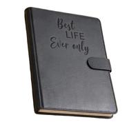 JW Tract Holder, Mini Field Service Organizer, Multifunctional Bible Study Wallet, Faux Leather A5 Organizer for Pioneers & Ministry, Black