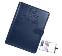 JW Tract Holder - Ministry Tract Organizer | PU Leather Ministry Folder with Multiple Pocket Slots, Lightweight Handheld Design, Easy Access Storage for Literature Sharing (190 characters)