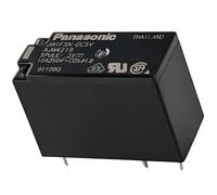 JW1FSN-DC5V AJW4219 1 Pack, 5V DC Coil, 10A SPDT 1 Form C 5-Pin Sealed Miniature Power Relay, PCB Through-Hole Solder Pin, Non-Latching General Purpose Control Board Relay