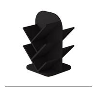 Jw562yv9 CD Rack Open Plan Rotatable Vinyl Record Storage Stand Multi-functional Wooden CD Display Rack Disc Shelf