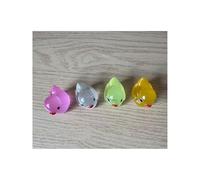 JWAJWY 50PCS Large Resin Ducks Big Size Cruise Ducks Glow in The Dark for Garden Hide Landscape Dollhouse Potted Plants Decor Party Favors