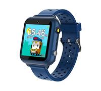 Jwatch Kids Smart Watch Phone Sos with 10 Stories 24 Puzzle Games Pedometer Watches Toys for 6-12 Boys Girls Gift for Birthday Christmas （Blue）
