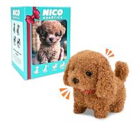 JWBHCYL 2025 New Robot Dog That Acts Like a Real Puppy, My Realistic Action Puppy, Realistic Robot Puppy, for Boys & Girls, Interactive Teddy Toy