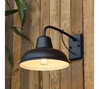 JWBXFYXW Wall Sconce, Wall Light Outdoor Wall Sconce,Farmhouse Gooseneck Barn Light,Exterior Wall Mount Lights, Matte Black Wall Lantern Wall Lamp,for Outside Lighting for Garage, Front Doo