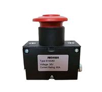 JWDAWN Emergency Button Stop Switch On Off Disconnector Replace Albright ED125 ED125-34 ED250 ED250B-1 SD150A-26 SD250AB-57T 125A 150A 250A 350A Manual Scram Switch (S100/80 60A)