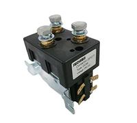 JWDAWN SPDT Motor Reversing Contactor DC88 24V 100A Solenoid Switch Replace Albright DC88-317T 24 Volt 100 Amp Reversing Relay for Electric Material Handling Pallet Truck Winch Stacker Golf Cart