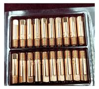 JWFBDB 15AK Fit for Binzel Torch/Gun Consumables Wire Electric Welding Tips for The Machine with 1Box Dredge(0.9mm)