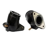JWFBDB 2/4Pcs Motorcycle Carburetor Intake Manifold Interface Boots Fit For Yamaha XVS650 1997-2007 XVS 650 1998 1999 2000 2001 2002 2003(2 piece)