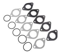 JWFBDB 5 Sets 26mm fit for GY6 125cc 150cc Scooter Moped ATV Carburetor Carb Intake Manifold Spacer Insulator & Gasket 152QMI 157QMJ Engine(GRAY)