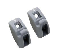 JWFBDB Car Sun Hook Visor Clamp Bracket Fit For Vw Scirocco Mk1 1981-1985 Mk2 1986-1987 Rabbit 1979-1984 Golf 1985-1992 Jetta(2X)