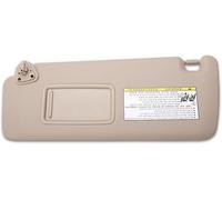 JWFBDB Car Sun Visor Fit For Toyota Highlander 2004 2005 2006 2007 Left Driver Right Passenger Side SunVisor 74320-48260-A0 74310-48220-A0(Beige Left)