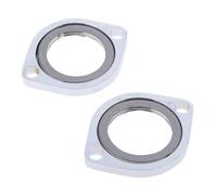 JWFBDB Heavy Duty Exhaust Flange Kit Metal Hardware Mounting Gasket Fit For Harley Twin Cam Evo Big Sportster Motorcycle