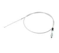 JWFBDB Motorcycle Universal Accelerator 1190mm Straight Connection Throttle Cable fit For Yamaha Kawasaki KTM Suzuki Dirt Bike(Silver)