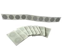 JWFKWNH 100PCS 13.56MHz RFID Sticker MF Classic 1K Chip ISO14443A Adhesive Wet Inlay Label Tag