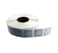JWFKWNH HF RFID Tags ISO/IEC 15693 NXP iCode SLIX Chip Self-Adhesive Library Labels for Book & Asset Tracking, 20 Pack