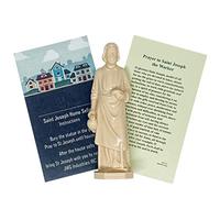 JWG Industries Saint Joseph Home Selling Kit 3 Inch Statue with Instructions and Prayer Card