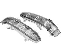 JWJVG Car Rearview Mirror Turn Signal Light for Mercedes W220 S-Class1999-2002, Easy To Install Dynamic Indicator Blinker Light Side Wing Rearview Mirror Lamp