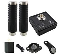 JWM 2PCS iButton Touch Guard Tour Patrol System with Downloader, Security Guard Equipment for Hotels, Industrial Park, Free Software, Professional Guard Monitoring Attendance System