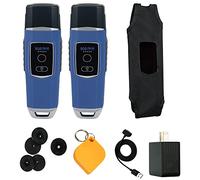 JWM 2PCS Security Guard Tour Patrol System with Flashlight, 125kHz RFID Guard Equipment, IP67 Patrol Checkpoint Reader with Free Cloud Software