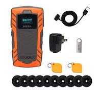 JWM GPS Guard Tour Patrol System, 4G Online Real-Time Track Security Guard Checkpoint System for Hotels, Industrial Park, Phone Calling, SOS Button