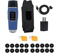 JWM Guard Tour Patrol System with Flashlight, IP67 RFID Security Patrol Equipment with Free Cloud Software, Professional Guard Monitoring Attendance System for Hotels, Industrial Park