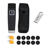 JWM Guard Tour Patrol System with RFID Security and LCD Screen - Professional Monitoring Attendance System for Hotels and Industrial Parks - Free Software (Battery Model)
