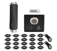 JWM iButton Guard Patrol System for Logistics & Warehousing, Security Guard Tour Reader with Downloader for Asset & Equipment Inspection