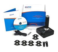 JWM iButton Guard Patrol System, Touch Guard Tour Patrol Wand with Download Station, 12pcs iButton Checkpoints Tags+2PCS Staff Tags