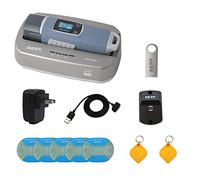 JWM Long Range Guard Tour System with Downloader, RFID Flashlight Security Patrol Equipment with OLED Screen, Free Cloud Software