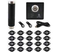 JWM Security Guard Patrol System iButton Touch Patrol Tour Reader with Download Station for Commercial Government Hotel Industrial, Professional Guard Monitoring Attendance System