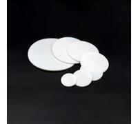 JWOO 10pcs PTFE Solid Disc Round Gasket, Plastic King Blind Gasket, PTFE Pads Thickness 0.5-5mm Sealed Cushioning PTFE(10x3mm)
