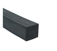 JWOO 10x15/10x20/18x18mm NBR Nitrile Rubber Seal Strip, for Water Seal Solid Square Strip, Easy Installation Solid Seal Strip(39 inchx20x20mm)