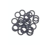 JWOO 50pcs NBR Automobile Nitrile Rubber Black O Ring Gasket CS 1.1mm Round O Type Corrosion Oil Resistant Seal Washer ID 1mm ~ 32mm (Size : ID 23.8mm CS 1.1mm, Color : 1.1mm x50pcs)